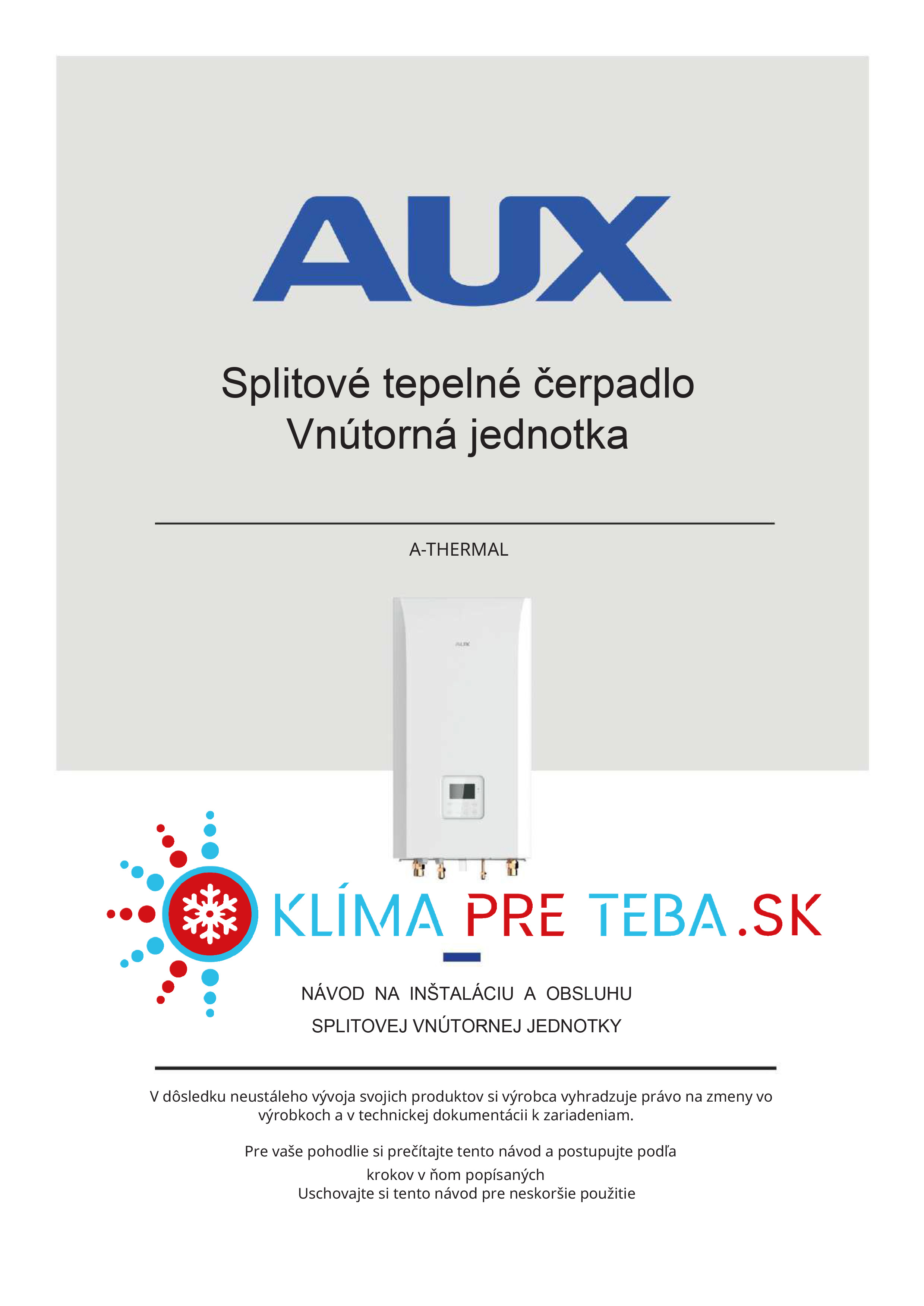 Návod na inštaláciu Tč AUX - vnútorná jendotka_compressed-1
